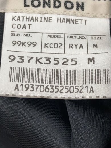 商品画像：ブラックデニムステンカラーコート/M/コットン/BLK// 4