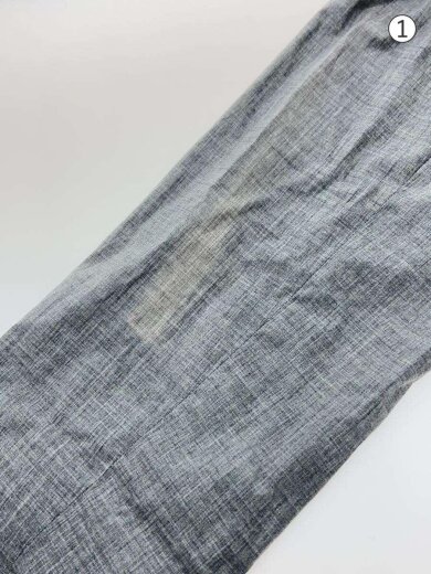 商品画像：ステンカラーコート/1/コットン/GRY/578-7112004// 5