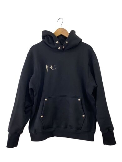 商品画像：パーカー/2/コットン/BLK/TC23TS0702// 1