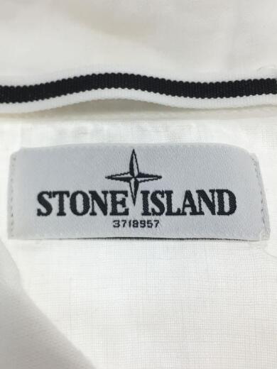 画像：STONE ISLAND581511601/半袖シャツ/M/リネン/WHT3