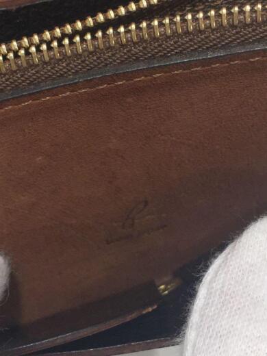 画像：formeShort wallet/財布/レザー/BLK/メンズ/コードバン5