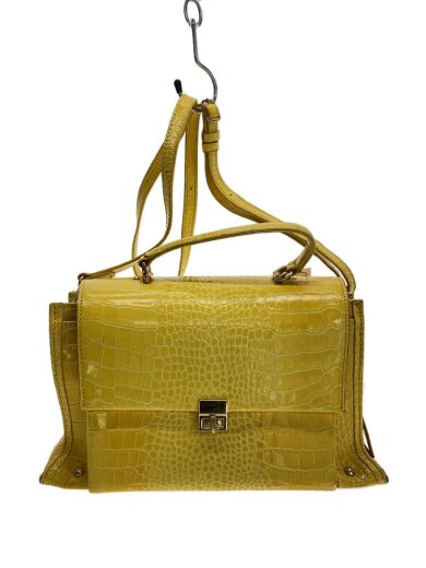 画像：PotioR型押し/ショルダーバッグ/--/YLW/角スレ1