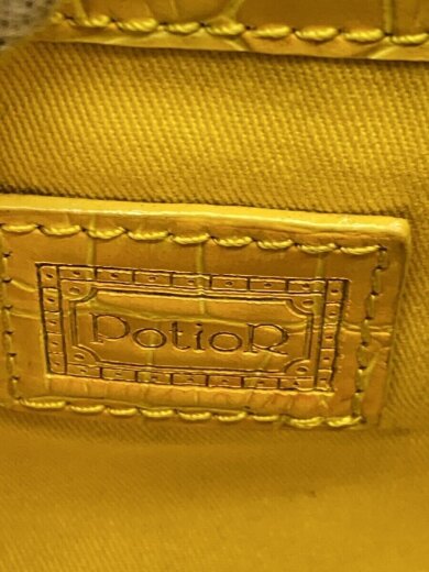 画像：PotioR型押し/ショルダーバッグ/--/YLW/角スレ5