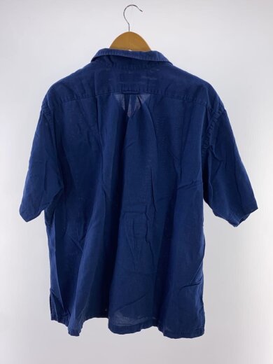 商品画像：90s/CALDWELL/半袖シャツ/XXL/コットン/BLU/裾ポニー/ガーゼ 2