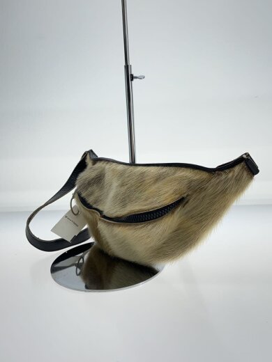 商品画像：ウエストバッグ/ハラコ/BEG// 2