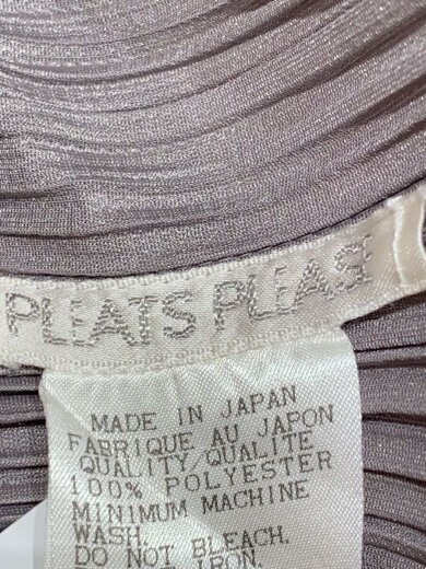 商品画像：プリーツロングカットソー/長袖カットソー/4/ポリエステル/GRY/無地/PP04-JK604 3