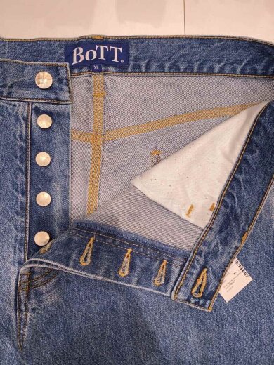 商品画像：25ss/Sparkle denim painter short/内側毛玉有/251ott14 3