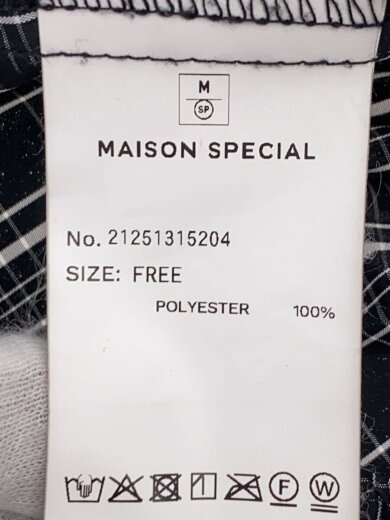 商品画像：2way Shirring Taffeta Blouse/FREE/ポリエステル/BLK/総柄/212513152 4