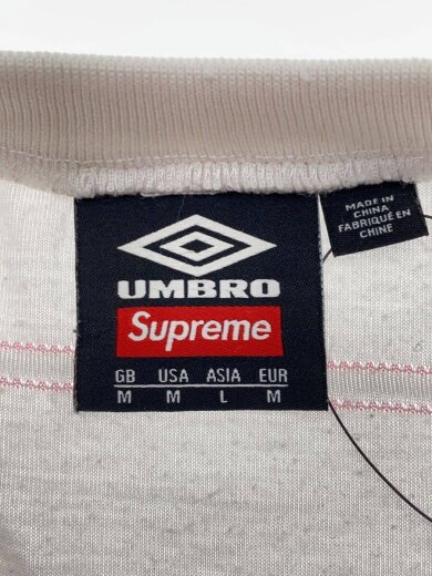 商品画像：stripe soccer/Tシャツ/M/コットン/WHT/ボーダー/全体的に毛玉// 3