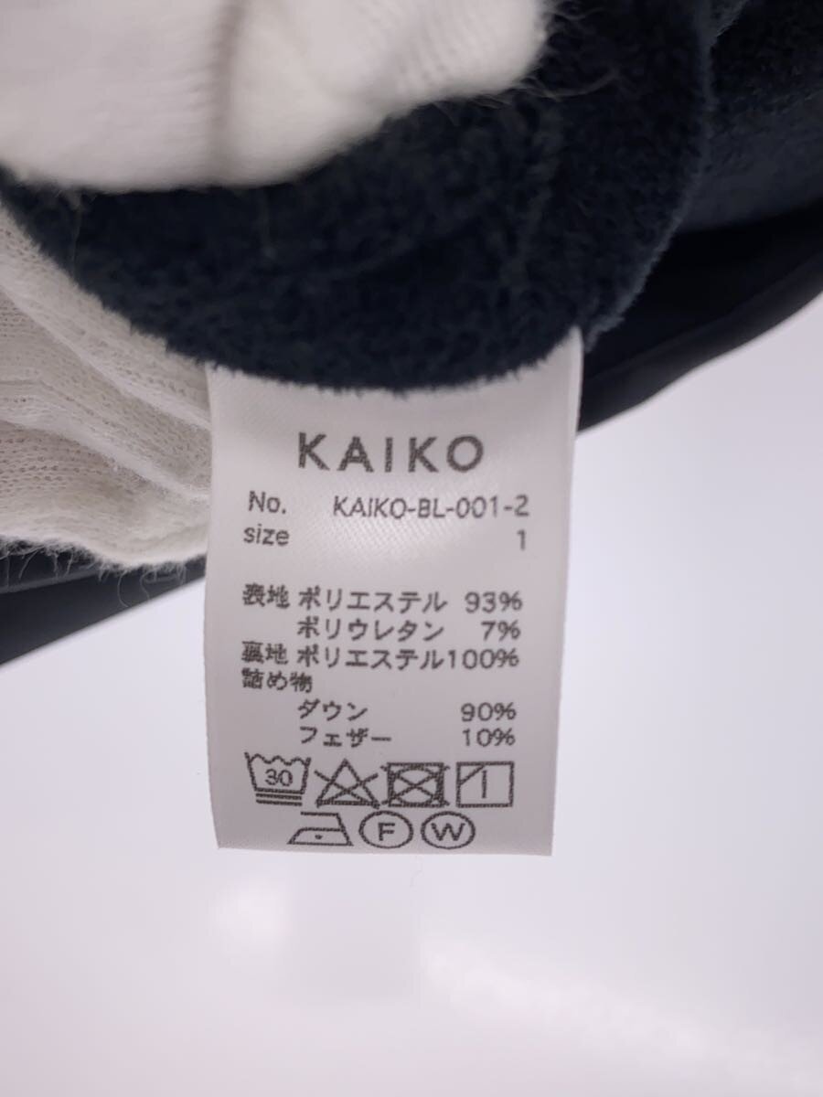 KAIKO / THE PAD JACKET/1/ポリエステル/BLK/無地/KAIKO-BL-001-2