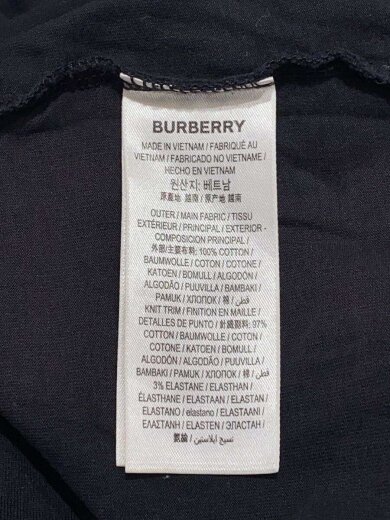 商品画像：サイズタグ欠品/色褪せ/Tシャツ/--/コットン/BLK/プリント/802616// 4