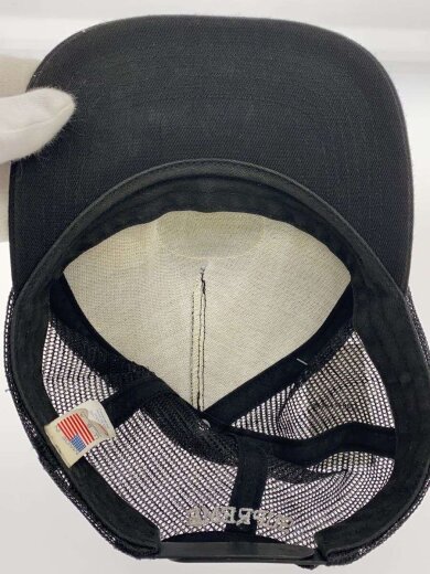 商品画像：BLACK CAT MESH BACK 5-PANEL/メッシュキャップ/BLK/メンズ/内側使用感アリ 4