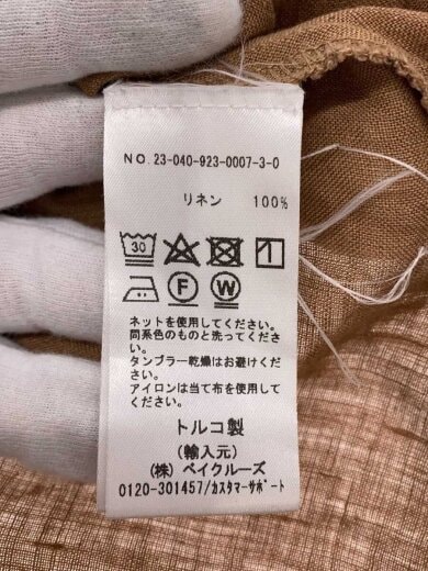 商品画像：DYDINE LONGSLEEVE/FREE/リネン/CML/ 4