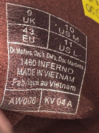 商品画像：INFERNO/1460/ARCDIA/ブーツ/UK9/BRD/41764600 5