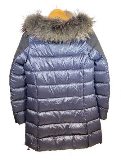 商品画像：ファー付ダウンコート/42/ナイロン/NVY/D.3810.00 2