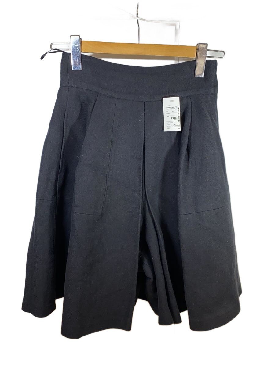 SEVEN TEN by MIHO KAWAHITO / ハイウエストフレアキュロット/M/コットン/BLK/8S404