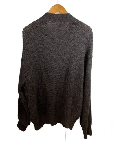 商品画像：アランジップニット/2/ウール/BLK/2204-003 2