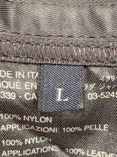 商品画像：ナイロンジャケット/L/ナイロン/BLK/ポケット内側ホツレ 4