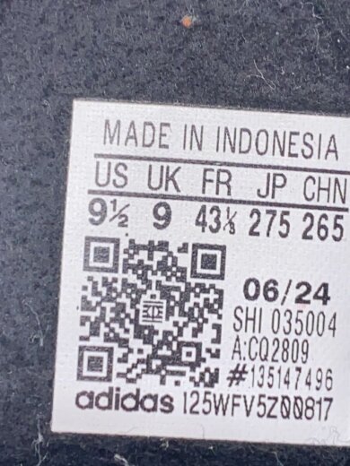 商品画像：GAZELLE/ガゼル/27.5cm/BLK// 5