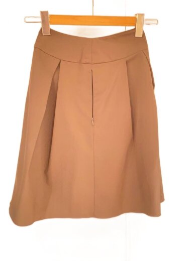 商品画像：スカート/38/ポリエステル/BRW/無地/18661-SPSAY70 2