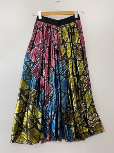 商品画像：ロングスカート/O/シルク/BLK/S-W51654151 2