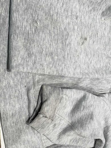 商品画像：80s/トリコタグ/REVERSE WEAVE/染み込み/NAVY/パーカー/L/コットン/GRY 8