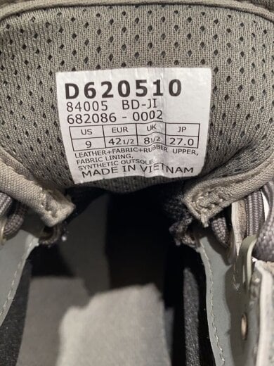 商品画像：TRAINING SHOES/トレッキングブーツ/D620510 5