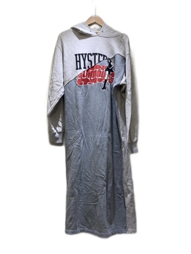 商品画像：VIXEN GIRL ロングワンピース/FREE/コットン/GRY/01241CO09 1