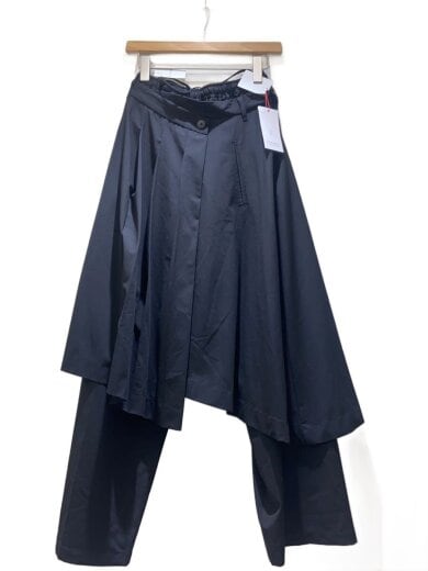 商品画像：Multiway Layered Pleated Skirt Pants/38/ポリエステル/BLK/ 1