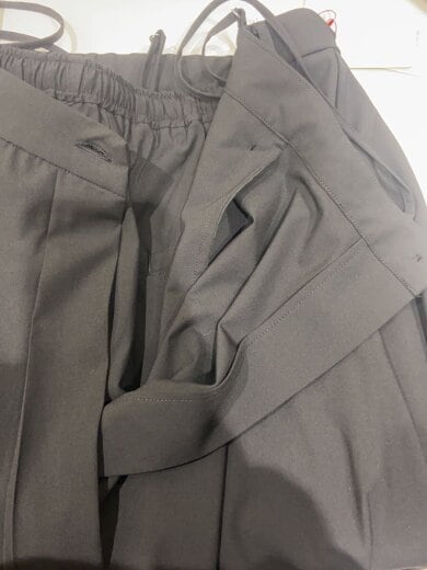 商品画像：Multiway Layered Pleated Skirt Pants/38/ポリエステル/BLK/ 3