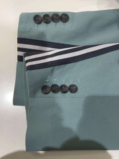 商品画像：Side Line Over Size J/ジャケット/FREE/ポリエステル/BLU/無地/212411152 5