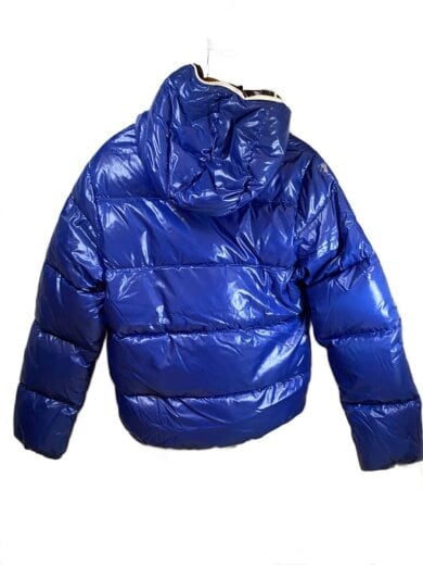 商品画像：ダウンジャケット/48/ナイロン/BLU/無地/U.255.02-1035R/全体的に汚れ有り 2