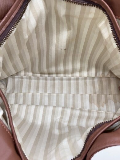 商品画像：トートバッグ/レザー/BRW/角擦れ有/内側汚れ 6