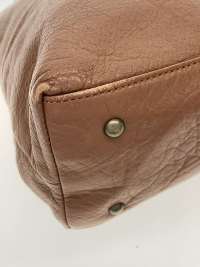 商品画像：トートバッグ/レザー/BRW/角擦れ有/内側汚れ 7