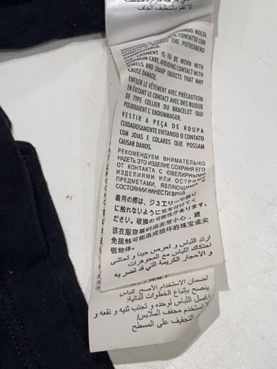 商品画像：Tシャツ/XS/コットン/BLK/457095/首元破れ 6