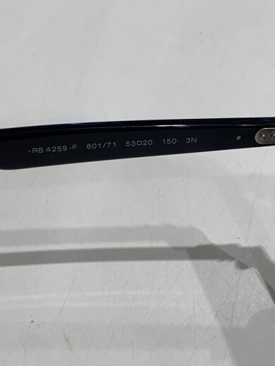 商品画像：サングラス/ウェリントン/プラスチック/BLK/BLK/メンズ/RB 4259-F 5