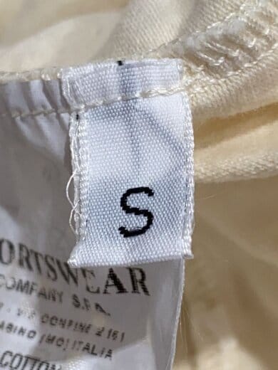 商品画像：00s/ハーフジップ/長袖Tシャツ/S/コットン/CRM/無地 4