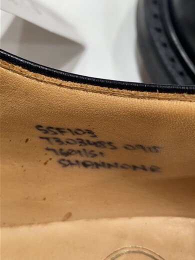 商品画像：SHANNON/ドレスシューズ/--/BLK/レザー/内側スレ 5