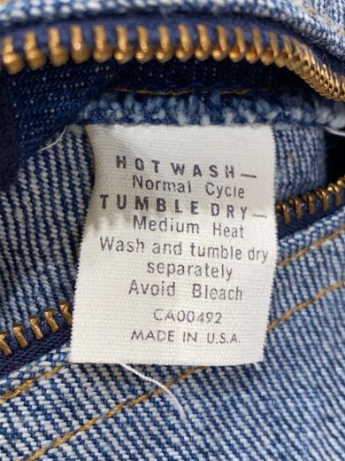 商品画像：70s～/リバーシブルデニムジャケット/2トーン/Gジャン/--/コットン/IDG 3