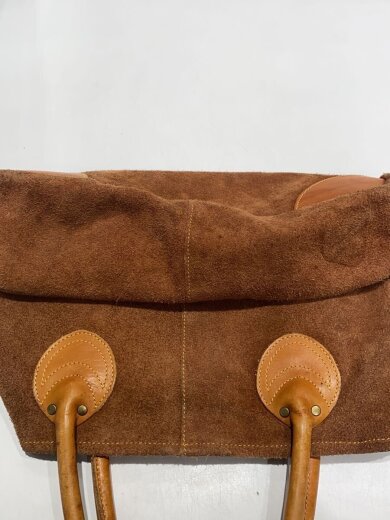 商品画像：Devoir/ハンドバッグ/スウェード/BRW 4