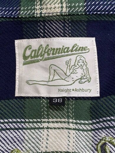 商品画像：ヴィンテージチェックシャツ/38/コットン/GRN/チェック 3