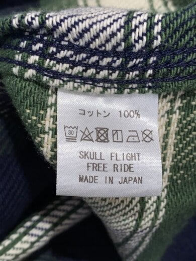 商品画像：ヴィンテージチェックシャツ/38/コットン/GRN/チェック 4