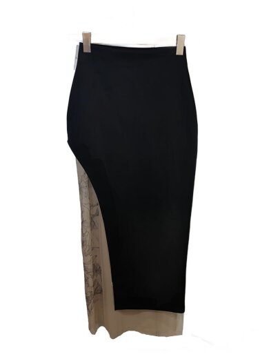 商品画像：lily tattoo skirt/ロングスカート/FREE/ポリエステル/BLK/ML31204N// 1