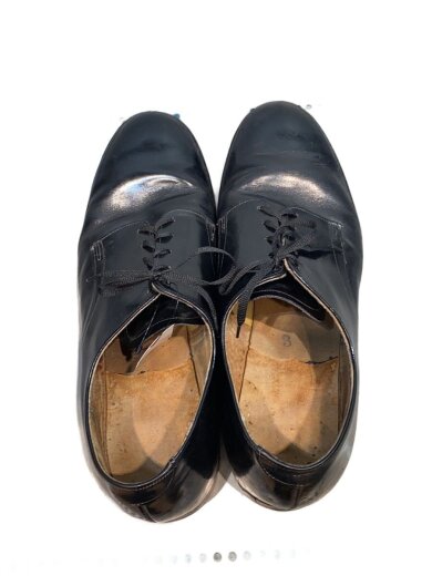 商品画像：80s/サービスシューズ/ラバーソール/履き皺有/ドレスシューズ/US11/BLK/レザー 3