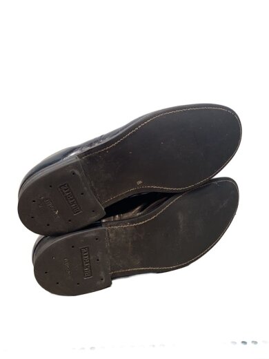 商品画像：80s/サービスシューズ/ラバーソール/履き皺有/ドレスシューズ/US11/BLK/レザー 4