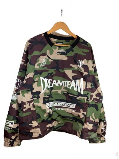 商品画像：Sponsors Logo Nylon Training Pullover/XL/ナイロン/KHK/カモフラ// 1