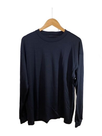 商品画像：長袖Tシャツ/M/ウール/NVY/WT25163JE 1