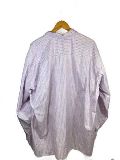 商品画像：Open Collar SH/one/コットン/PNK/ストライプ/MPSM-1903S 2