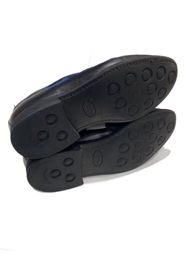 商品画像：タッセルローファー/UK7/BLK/レザー/8491/履きジワ有 4