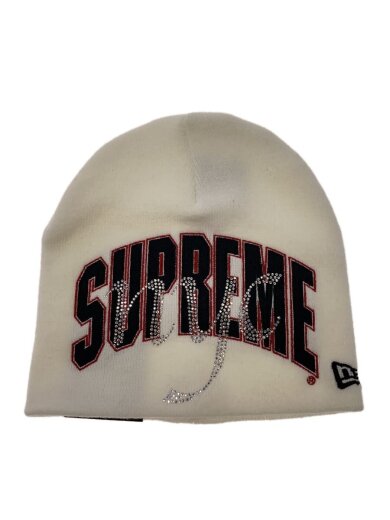 商品画像：26SS/Rhinestone Beanie/ニットキャップ/アクリル/WHT/メンズ// 1